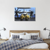 フライトデッキの取締役 キャンバスプリント (インサイチュ (寝室))