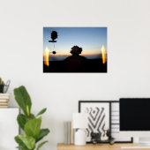 フライトデッキクレームマン ポスター (ホームオフィス)