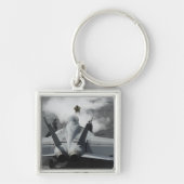 フライトデッキディレクターがF/A-18F信号を発する キーホルダー (正面)