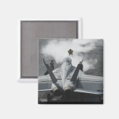 フライトデッキディレクターがF/A-18F信号を発する マグネット (正面/裏面)