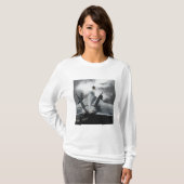 フライトデッキディレクターがF/A-18F信号を発する Tシャツ (正面フル)