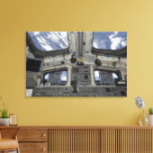 フライトデッキ内からの眺め キャンバスプリント (インサイチュ (リビング))