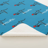 フライトナースQRSとヘリコプターブルー シェルパブランケット (3/4)