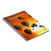 フライトノートブックの熱気球 ノートブック (右側)