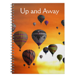 フライトノートブックの熱気球 ノートブック