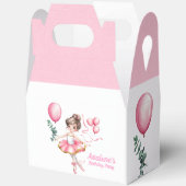 フライトバースデーパーティーのドリーミー・バレリーナ フェイバーボックス (見開き)