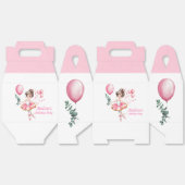 フライトバースデーパーティーのドリーミー・バレリーナ フェイバーボックス (見開き)