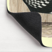 フライトブラック飛んでいるティーガー マウスパッド (コーナー)