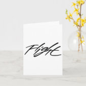 フライトブラック カード (黄色い花)