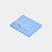 フライトブルーのカモメ ポストイット (アングル)