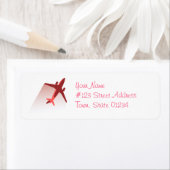 フライトプランの宛名ラベル ラベル (インサイチュ)