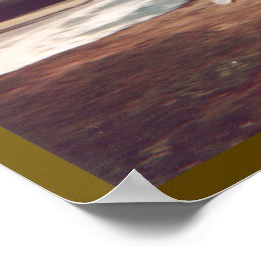 フライトポスターのカモメ ポスター (角)