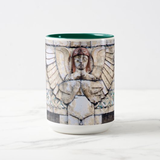 フライトマグの女神 ツートーンマグカップ (中央)