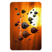 フライトマグネット内の熱気球 マグネット (縦)