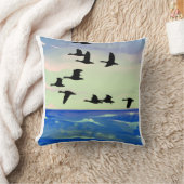 フライト中のセレニティ クッション (ブランケット)