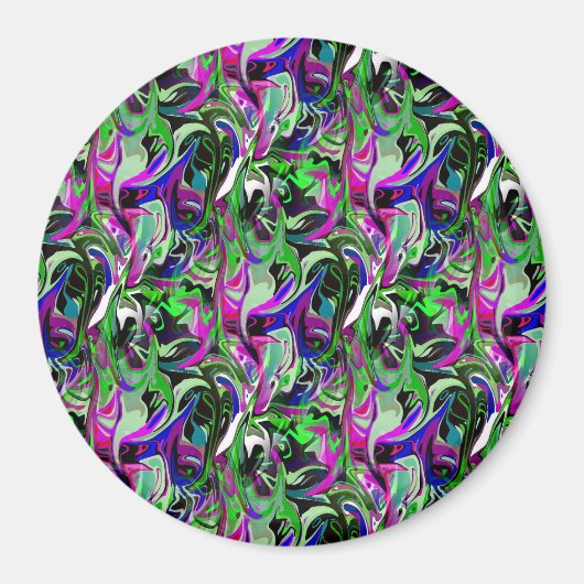 フライト中のハミングバード….. マグネット (正面)