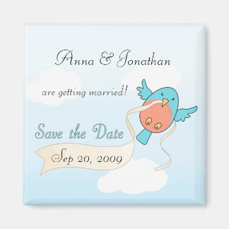 フライト中のリボン マグネット