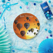 フライト中の熱気球紙プレート ペーパープレート (パーティー)