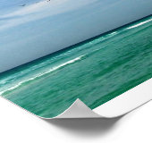 フライト中の群れ – フロリダ州デスティン ポスター (角)