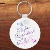 フライト付き添い人のLife Bubble Keychain キーホルダー (正面)