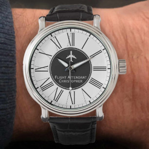 フライト付き添い人キャビン乗務員ウォッチ 腕時計