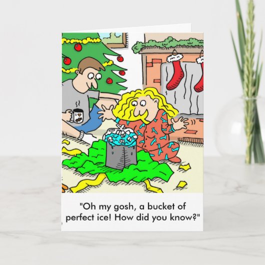 フライト付き添い人クリスマスドリームグリーティングカード シーズンカード (正面)