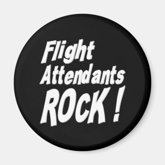 フライト付き添い人ロック！マグネット マグネット (正面)