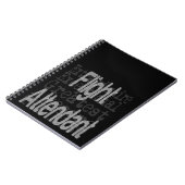 フライト付き添い人超常者 ノートブック (左側)