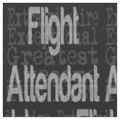 フライト付き添い人超常者 ファブリック (クローズアップ)