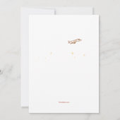 フライト付き添い人退職パーティー 招待状 (裏面)