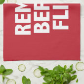 フライト前に削除 キッチンタオル (折り畳み)