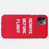 フライト前にiPhone Samsung電話ケースを削除 Case-Mate iPhoneケース (裏面(横))