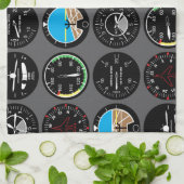 フライト楽器 キッチンタオル (折り畳み)