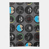 フライト楽器 キッチンタオル (縦)