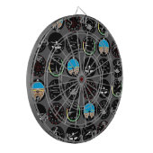 フライト楽器 ダーツボード (正面左)