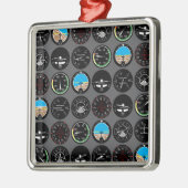 フライト楽器 メタルオーナメント (左)