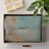 フライト水の色の切り離し中の白い緑 薄葉紙 (ギフト)