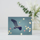 フライト素晴らしはがき内のブルーヘロン ポストカード (スタンド正面)