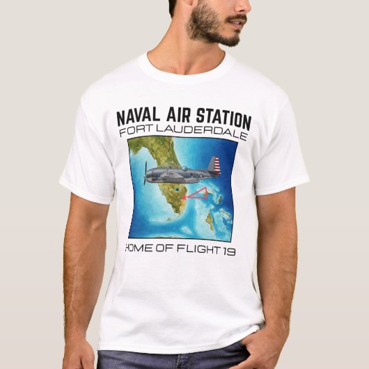 フライト19の故郷Tシャツ Tシャツ (正面)