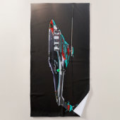 フライト2 bta ビーチタオル (正面)