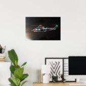 フライト2 wapcna ポスター (ホームオフィス)