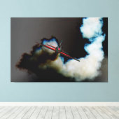 フライト3 60x40 (150x100cm) waccnm キャンバスプリント (インサイチュ (ウッドフロア))