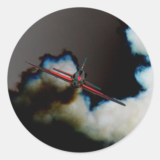 フライト3 stkcna ラウンドシール (正面)