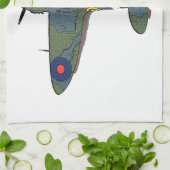 フライト5 ktcna キッチンタオル (折り畳み)