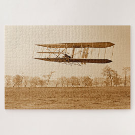 フライト85 オービル・ライト 複葉機 C 1904 セピア ジグソーパズル