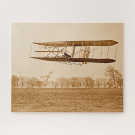 フライト85 オービル・ライト 複葉機 C 1904 セピア Ji ジグソーパズル