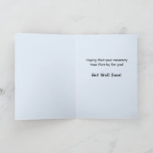 フライト・ホームのカードが届く カード (内部)