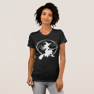 フライトTシャツ中の魔女 Tシャツ