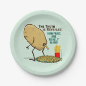 フライドの本当の作り方 ペーパープレート (正面)