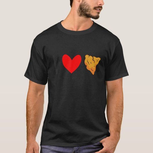 フライドチキンが大好き フライドチキン Tシャツ (正面)